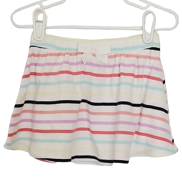K1059 * Gymboree Striped Skirt Multi-Color White Size 2T - Picture 1 of 6